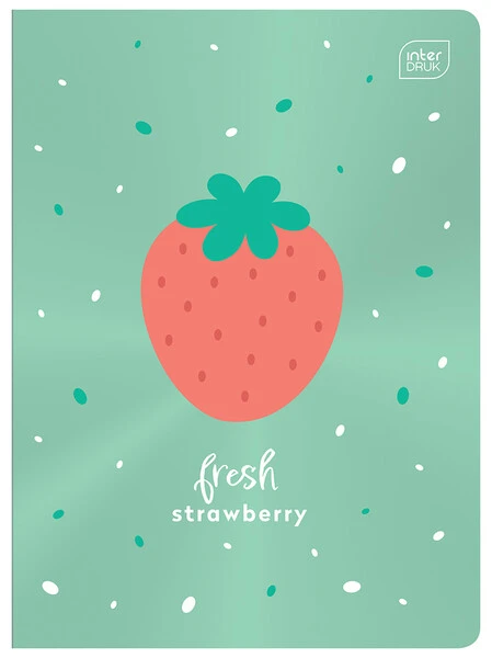 Zeszyt A5 32 3 linia kolor Interdruk Metallic