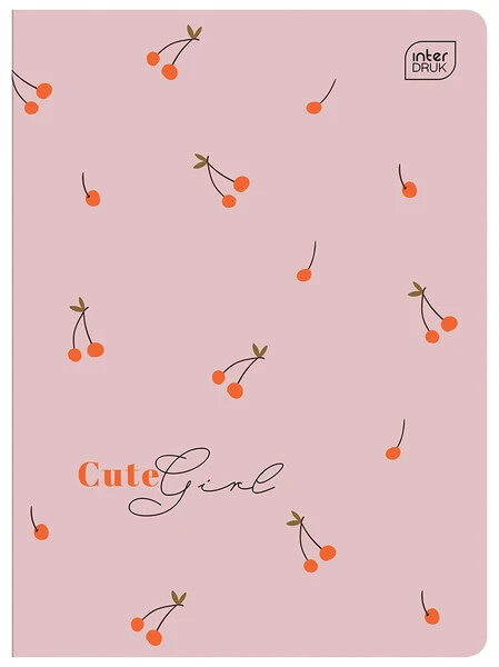 Zeszyt A5 32k 3 linia INTERDRUK Trends Girls