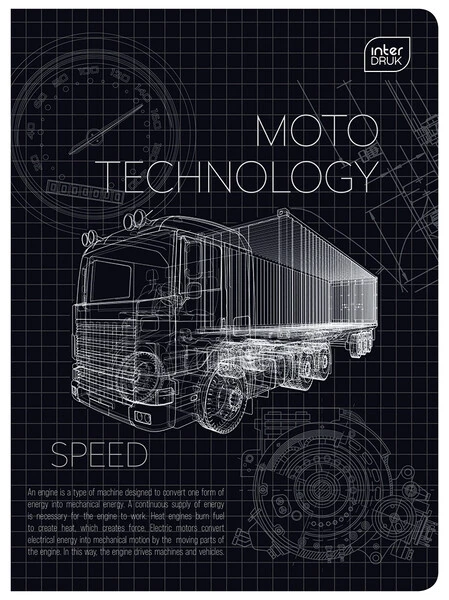 Zeszyt A5 60kartki INTERDRUK gładki