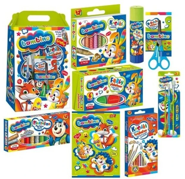 Wyprawka szkolna Zestaw upominkowy Bambino Box II