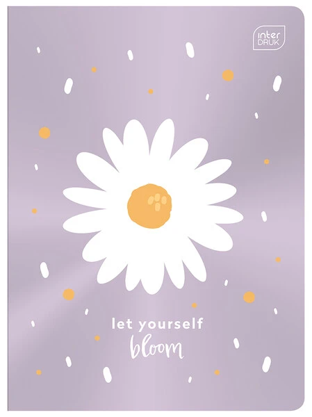 Zeszyt A5 32k kratka INTERDRUK Metalick dziewczynka