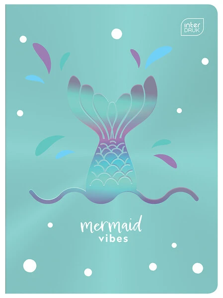 Zeszyt A5 32k kratka INTERDRUK Metalick dziewczynka