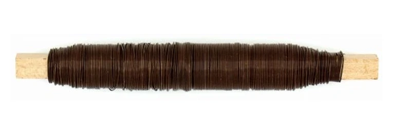 Drut florystyczny brązowy 0,7 mm 100 g