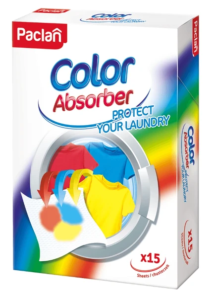 Chusteczki do prania wyłapujące kolor ABSORBER COLOR Paclan