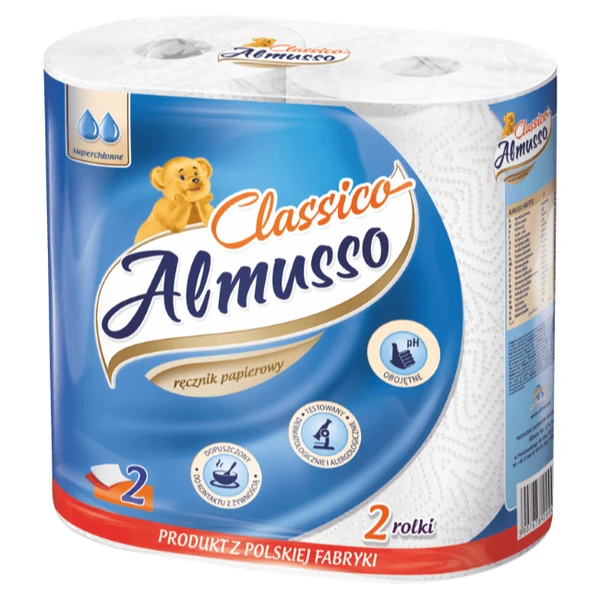 Ręcznik papierowy Almusso Classico 2 rolki