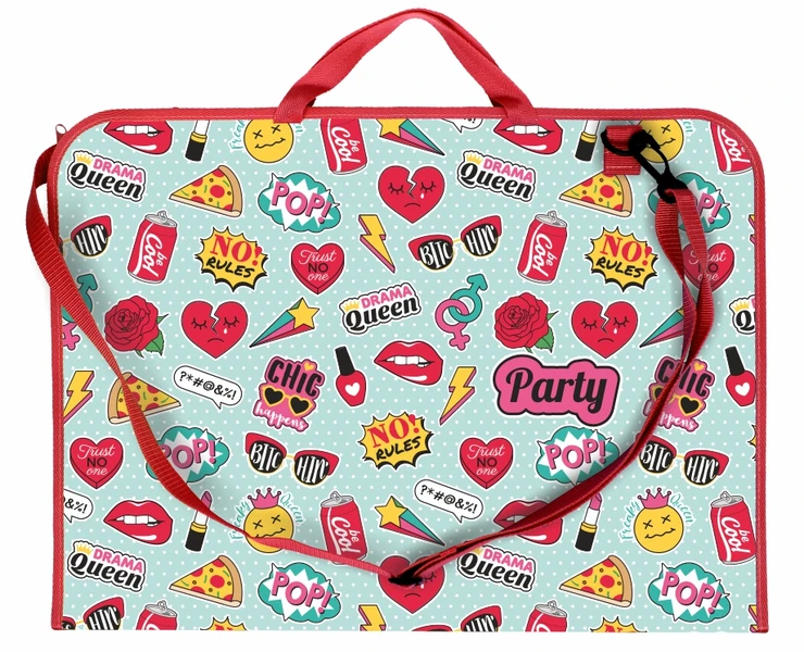 Teczka na rysunki A3 z nadrukiem Stickers