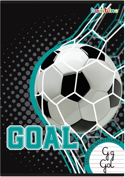 Zeszyt A4 32k linia 2 kol Bambino BOYS MIX