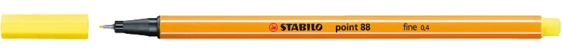 Cienkopis STABILO point 88/24 cytrynowy