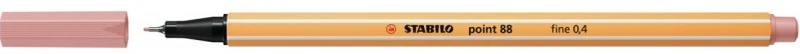 Cienkopis STABILO point 88/28 pudrowy róż