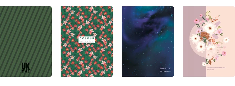 Zeszyt A5 60 kartkowy linia mix Interdruk bas