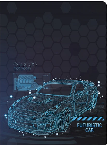 Zeszyt A5 32k kratka # mix Interdruk bas boy