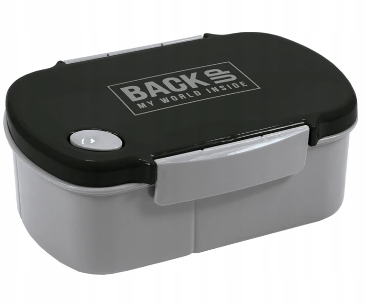 Śniadaniówka BackUp4 model B59 czarna