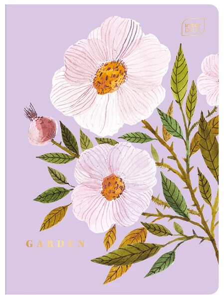 Zeszyt A5 60k linia = Garden