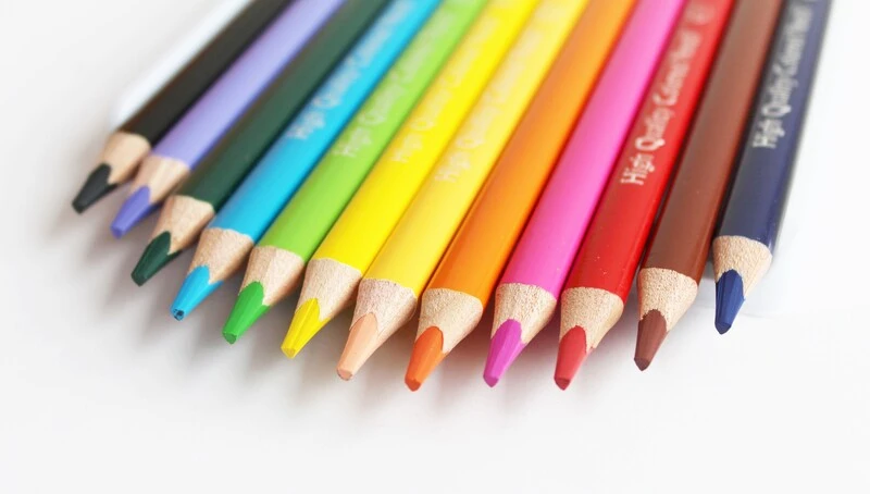 Kredki Astra Jumbo ołówkowe 12 kol + temperówka