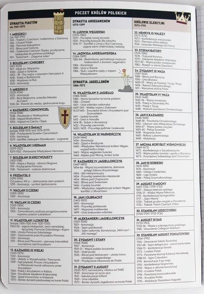 Zeszyt tematyczny A5 60k Hybrid w kratkę Historia