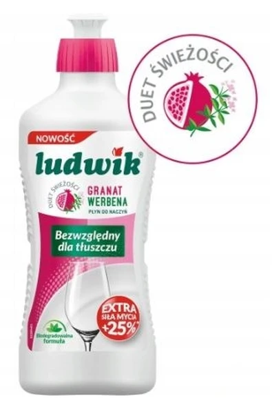 Płyn do mycia naczyń LUDWIK 900 g granat