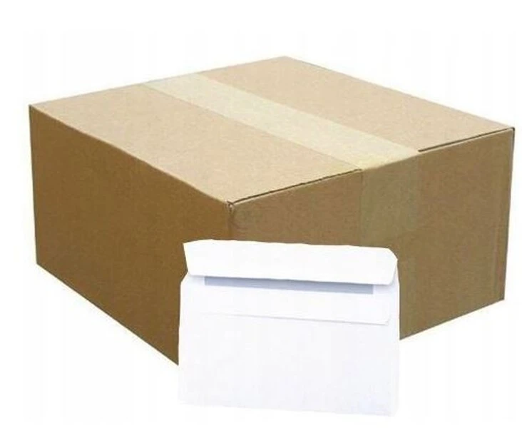 Koperta C6 biała samoklejąca SK 1000szt