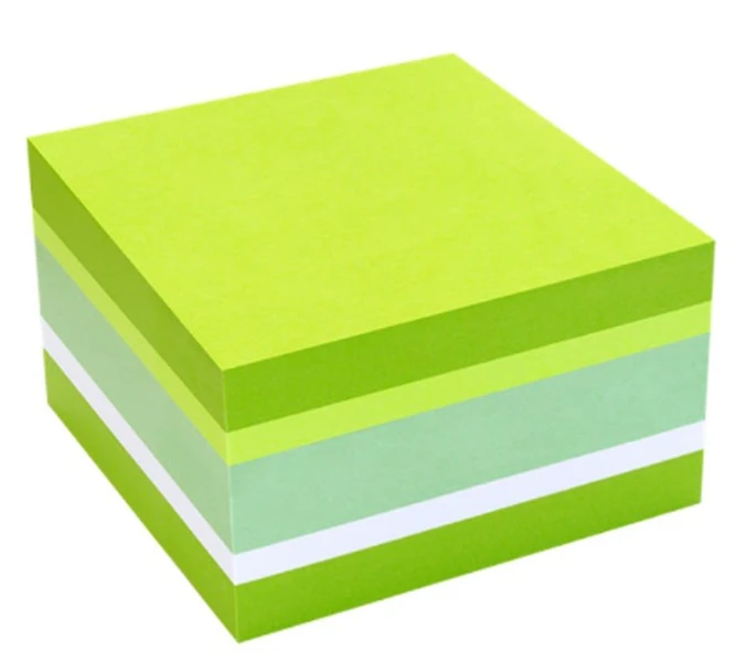 Karteczki samoprzylepne 75x75 450 szt. Tierra Bazylia zielone