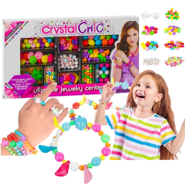 Koraliki do robienia biżuterii bransoletek i naszyjników