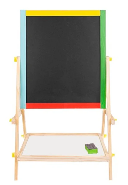 Tablica obrotowa Magnetyczna Kredowa dwustronna drewniana