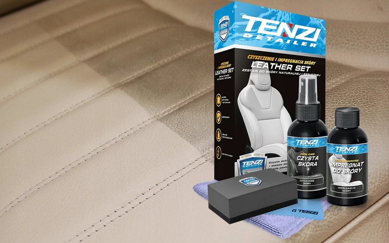 TENZI Zestaw do czyszczenia skóry i impregnacji 2x100ml