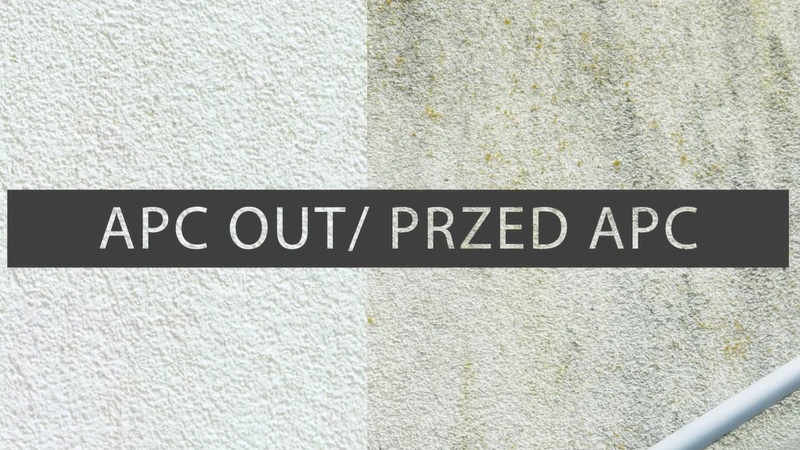 TENZI APC OUT Środek do czyszczenia elewacji domu dachu kostki brukowej 1L