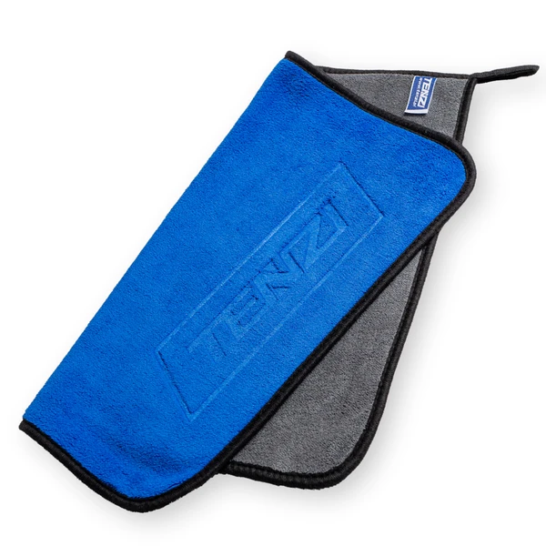 TENZI Ręcznik z mikrofibry do samochodu 40x40 szaro-niebieski 1 szt