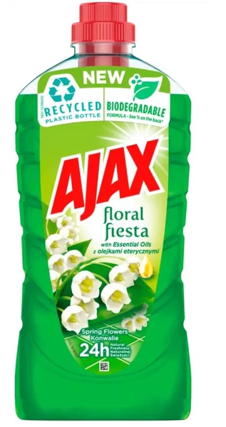 Ajax Płyn Uniwersalny do Mycia Podłóg Mix Zapachów 5 x 1L