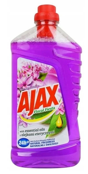 Ajax Płyn Uniwersalny do Mycia Podłóg Mix Zapachów 5 x 1L
