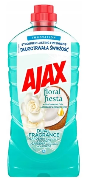 Ajax Płyn Uniwersalny do Mycia Podłóg Mix Zapachów 5 x 1L