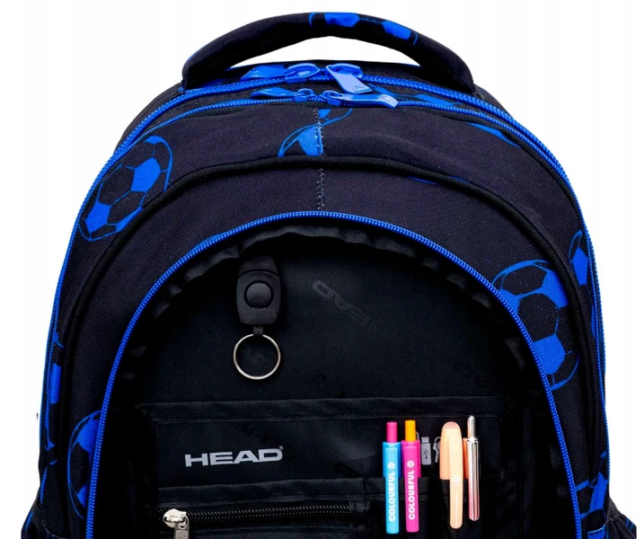Plecak szkolny 3-kom HEAD NEO BLUE FOOTBALL