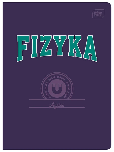 Zeszyty tematyczne ze ściągą A5 60 kartek Interdruk komplet 8szt klasa 7-8