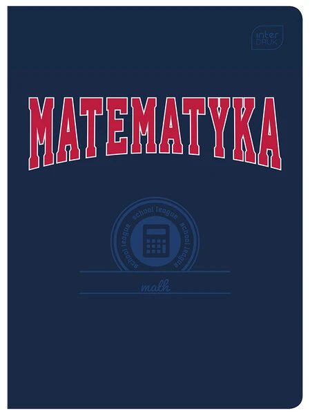 Zeszyty tematyczne ze ściągą A5 60 kartek Interdruk komplet 8szt klasa 7-8