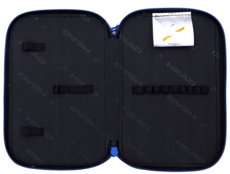 Piórnik rozkładany podwójny bez wyp. HEAD Neon Blue Football AC2