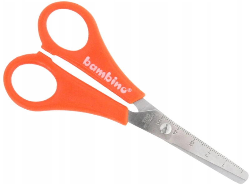Nożyczki Bambino 14cm z podziałką