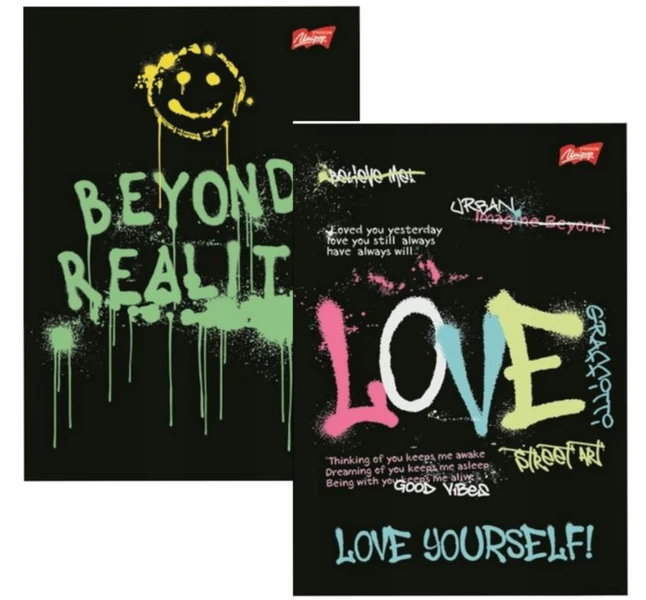 Zeszyt A5 60k lina Spray Vibe