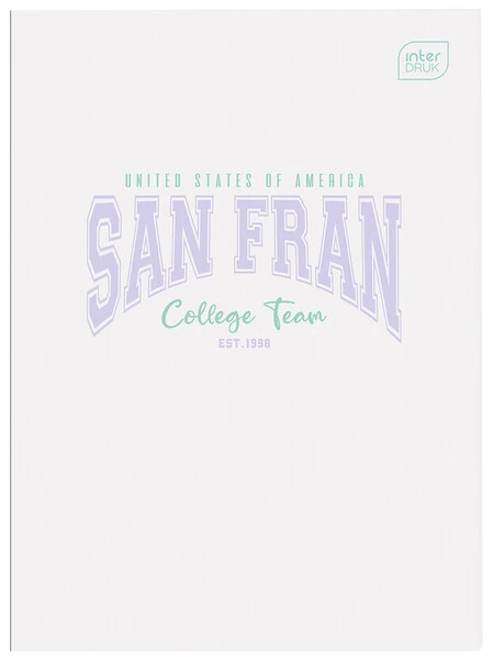 Zeszyt A4/60k linia Interdruk mix