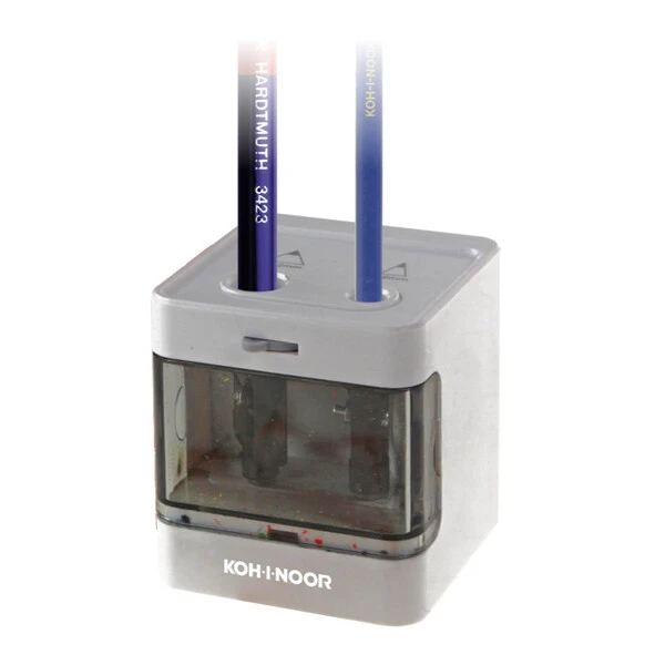 Temperówka elektryczna podwójna do kredek i ołówków Koh-I-Noor CUBE