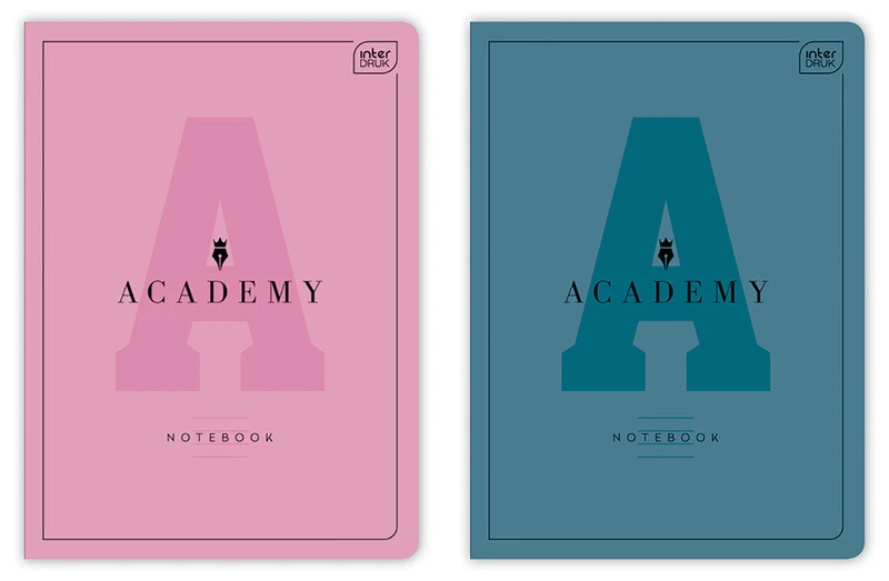 Zeszyt A4 60k linia 90g Academy Hybrid Interdruk