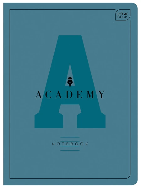 Zeszyt A4 60k linia 90g Academy Hybrid Interdruk
