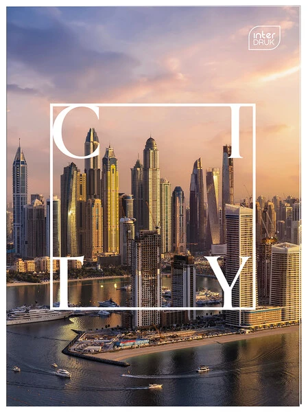 Zeszyt A4 80k w linię 70g MIX Interdruk