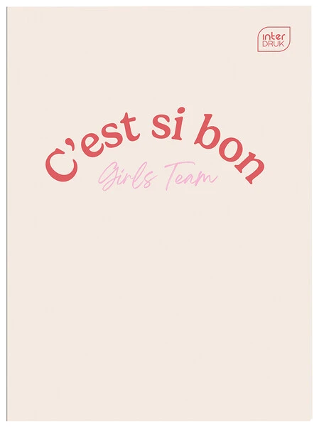 Zeszyt A4 80k w linię 70g MIX Interdruk