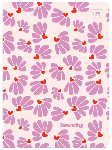 Zeszyt A5 60k w linię Interdruk Mix Girls