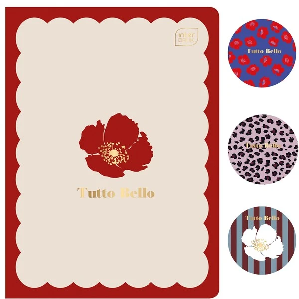 Zeszyt A5 60k w kratkę Metallic Tutto bello