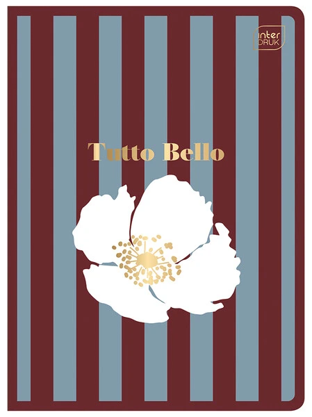 Zeszyt A5 60k w kratkę Metallic Tutto bello