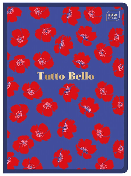 Zeszyt A5 60k w kratkę Metallic Tutto bello