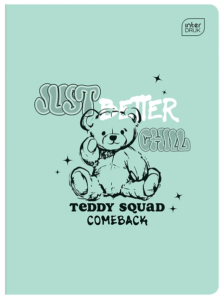 Zeszyt A5 60k kratka INTERDRUK Trends Girls