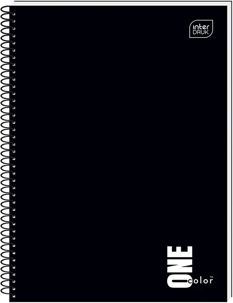 Kołozeszyt kołonotatnik A4 100k kratka One Color