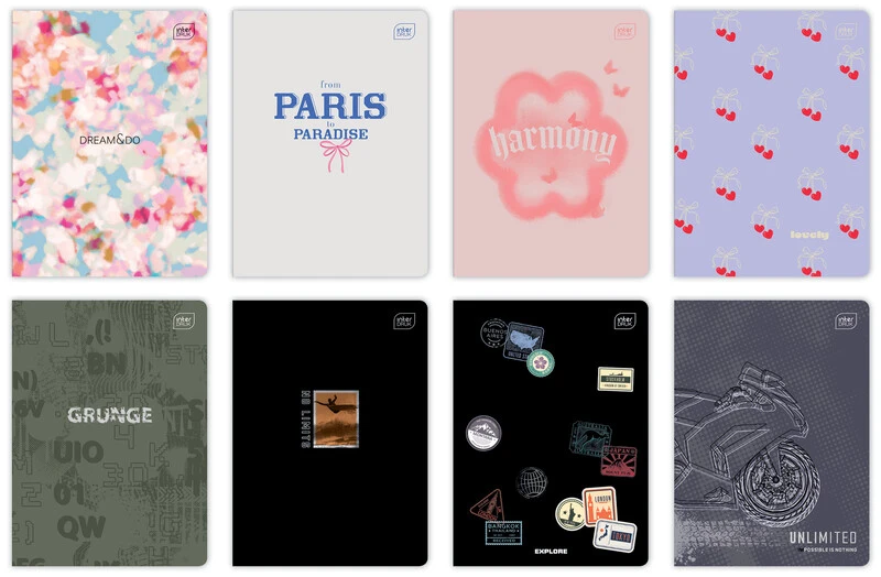 Zeszyt 60k kratka Interdruk w miękkiej oprawie.