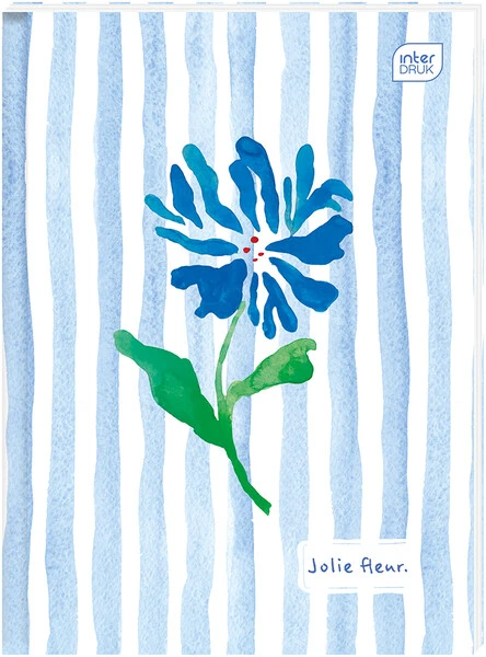 Brulion B5 96k kratka półtwarda oprawa Interdruk